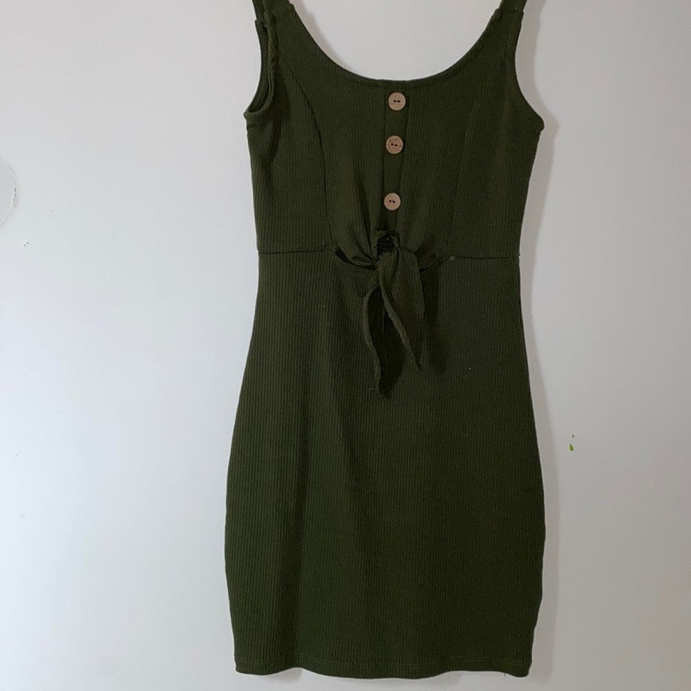 Summer Ribbed Sleeveless Bodycon Mini Dress